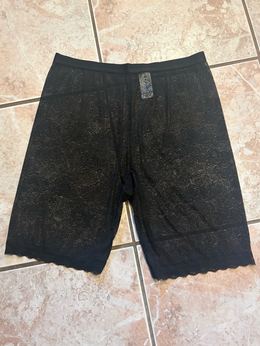 vintage feminine romantic goth victorian lace floral bike shorts bloomers